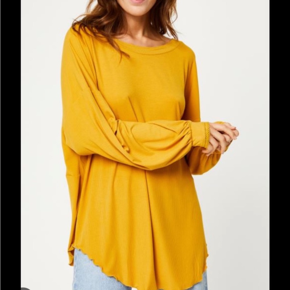 Free People Shimmey Shake Top M
